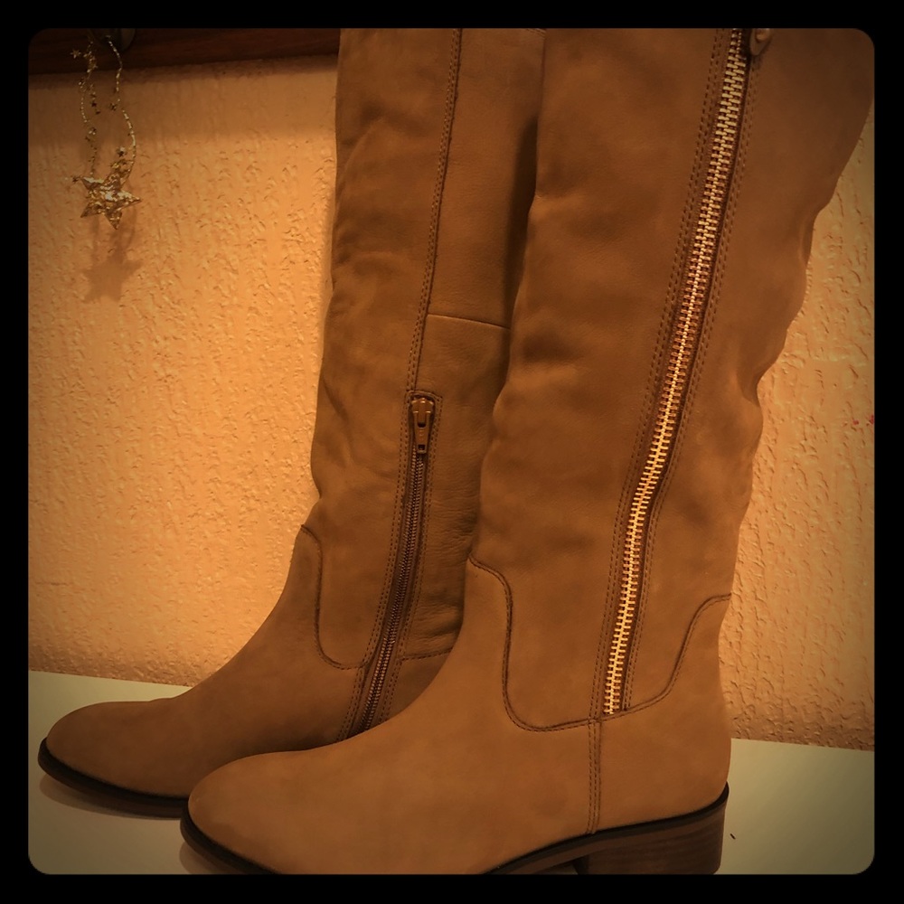 Tan Suede Aldo Boots